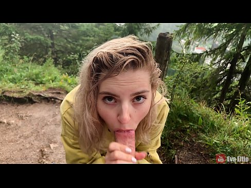 ❤️ Meisie sluk cum na 'n openbare blowjob - Eva Elfi ️ Tuisgemaakte pornografie by ons ❌